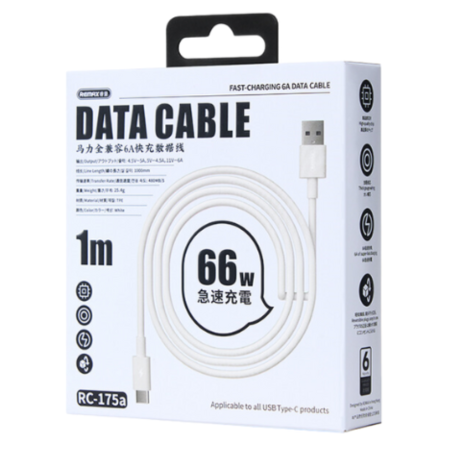 Câble USB / USB-C 66W 6A Remax Série Marlik R | Smarty Paris